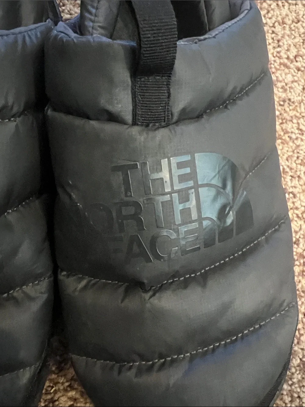 The North Face Quilted Slip-On Mule - Black